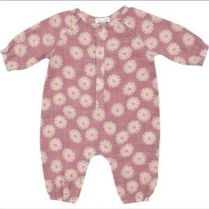 Angel Dear Peasant Romper Daisy Dynamo NWT 0-3 months